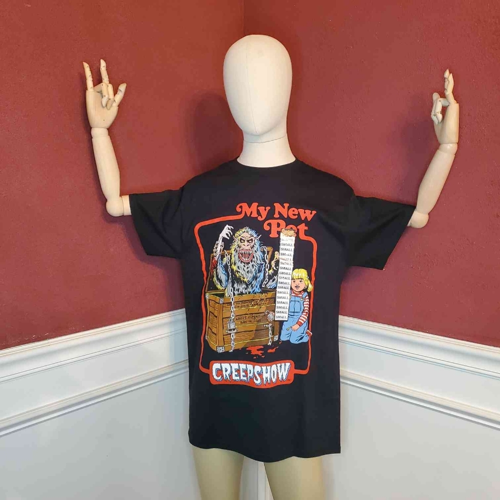 Creepshow Men's T-Shirt | Size: Adult S | Color: Black | RRR Apparel